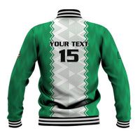 Nigeria Basketball Custom Baseball Jacket Go DTigers - Wonder Print Shop
