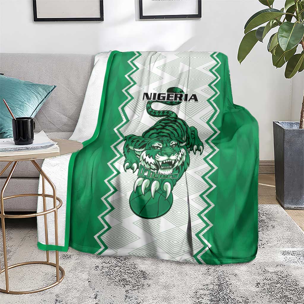Nigeria Basketball Blanket Go DTigers - Wonder Print Shop