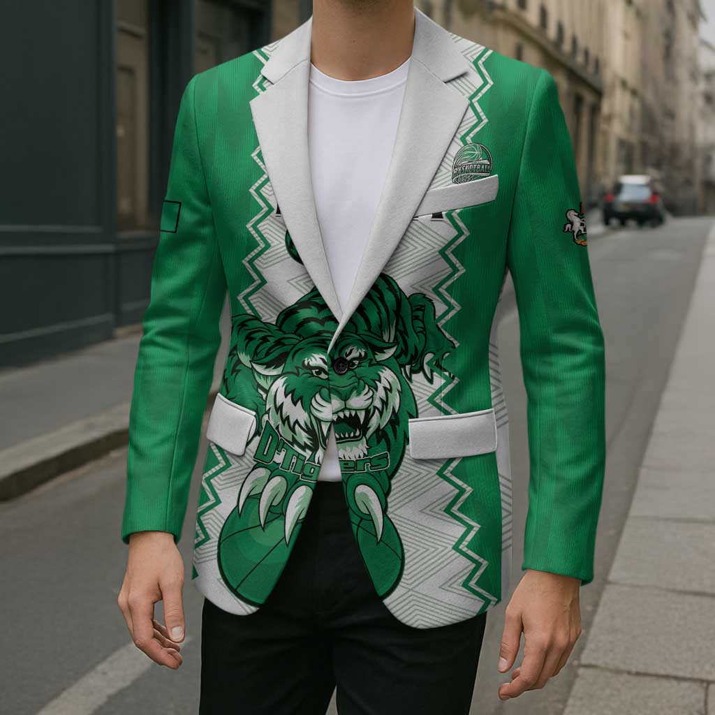 Nigeria Basketball Custom Blazer Go DTigers - Wonder Print Shop
