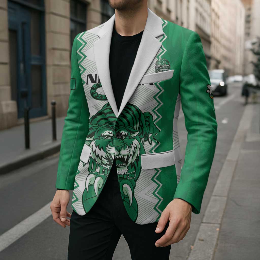 Nigeria Basketball Custom Blazer Go DTigers - Wonder Print Shop