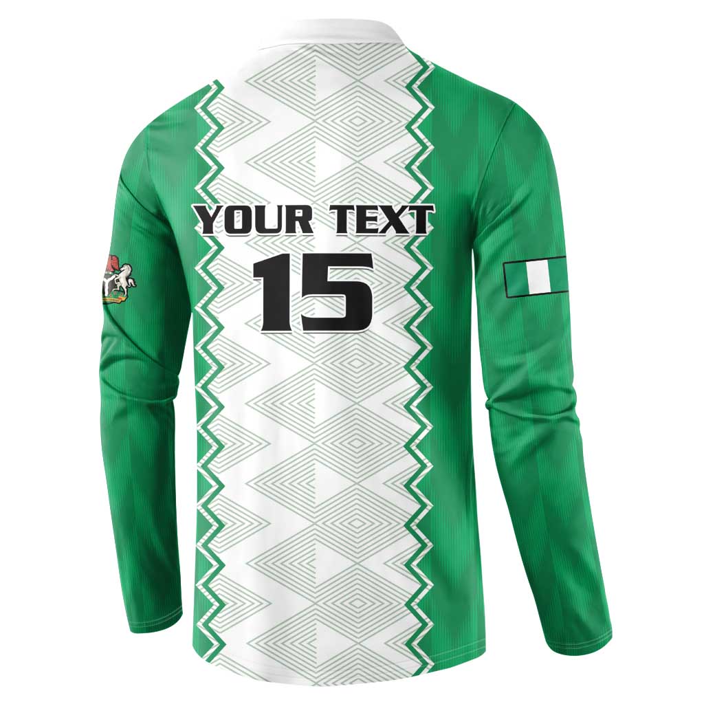 Nigeria Basketball Custom Button Sweatshirt Go DTigers - Wonder Print Shop