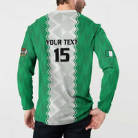 Nigeria Basketball Custom Button Sweatshirt Go DTigers - Wonder Print Shop