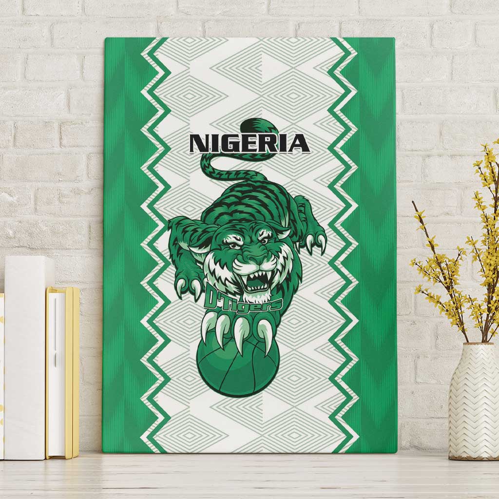 Nigeria Basketball Canvas Wall Art Go DTigers - Wonder Print Shop