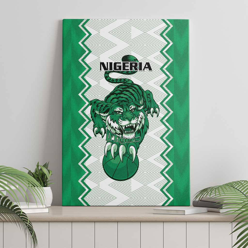 Nigeria Basketball Canvas Wall Art Go DTigers - Wonder Print Shop