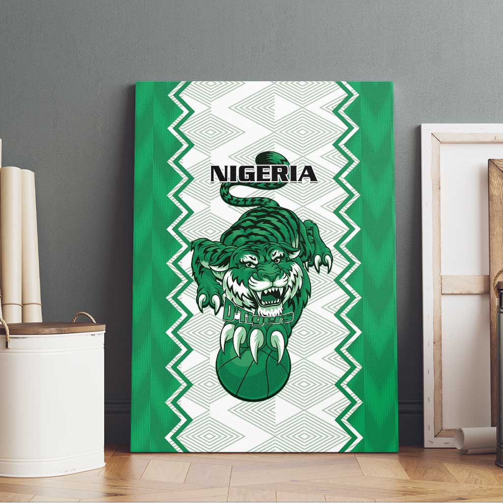 Nigeria Basketball Canvas Wall Art Go DTigers - Wonder Print Shop