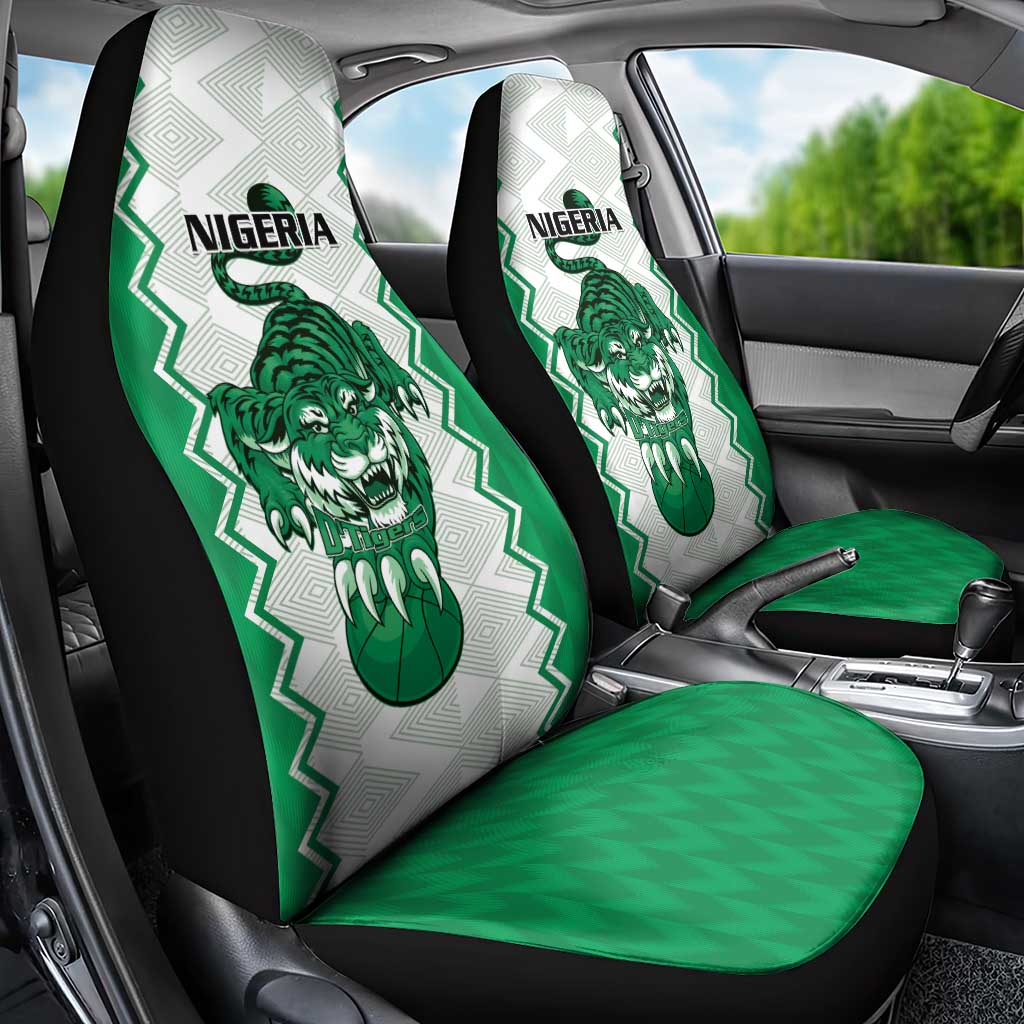 Nigeria Basketball Car Seat Cover Go DTigers - Wonder Print Shop