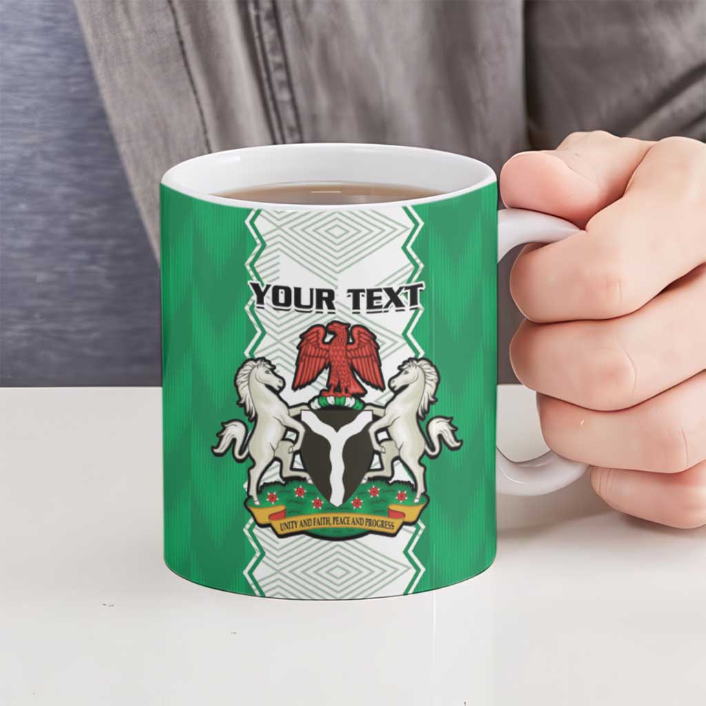 Nigeria Basketball Custom Ceramic Mug Go DTigers - Wonder Print Shop
