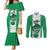 Nigeria Basketball Custom Couples Matching Mermaid Dress and Long Sleeve Button Shirt Go DTigers - Wonder Print Shop