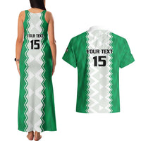 Nigeria Basketball Custom Couples Matching Tank Maxi Dress and Hawaiian Shirt Go DTigers - Wonder Print Shop