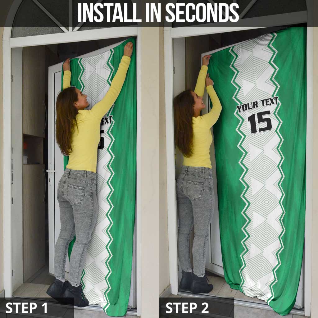 Nigeria Basketball Custom Door Cover Go DTigers - Wonder Print Shop