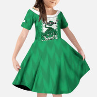 Nigeria Basketball Custom Family Matching Mermaid Dress and Hawaiian Shirt Go DTigers - Wonder Print Shop