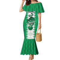 Nigeria Basketball Custom Family Matching Mermaid Dress and Hawaiian Shirt Go DTigers - Wonder Print Shop