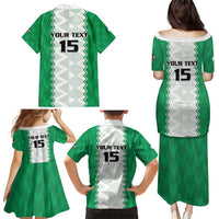 Nigeria Basketball Custom Family Matching Puletasi and Hawaiian Shirt Go DTigers - Wonder Print Shop