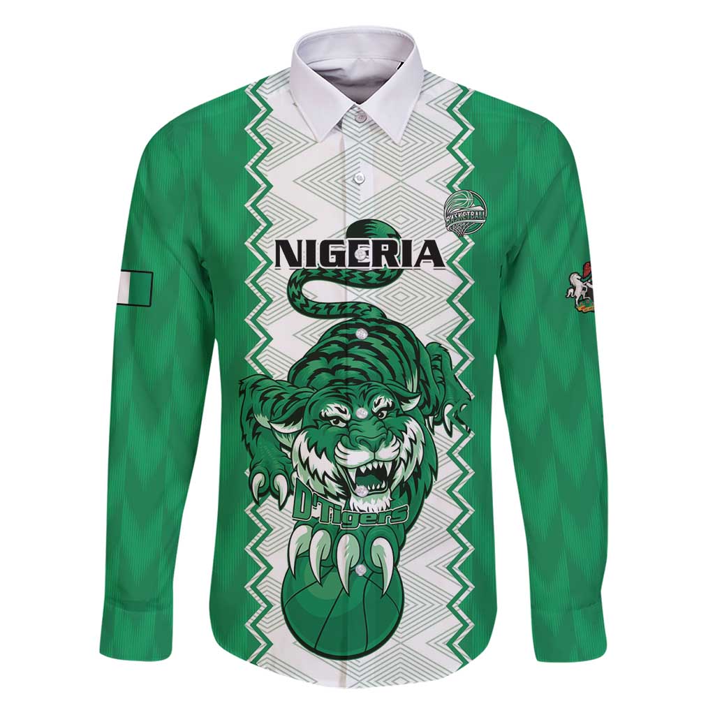 Nigeria Basketball Custom Family Matching Puletasi and Hawaiian Shirt Go DTigers - Wonder Print Shop