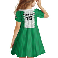 Nigeria Basketball Custom Family Matching Tank Maxi Dress and Hawaiian Shirt Go DTigers - Wonder Print Shop