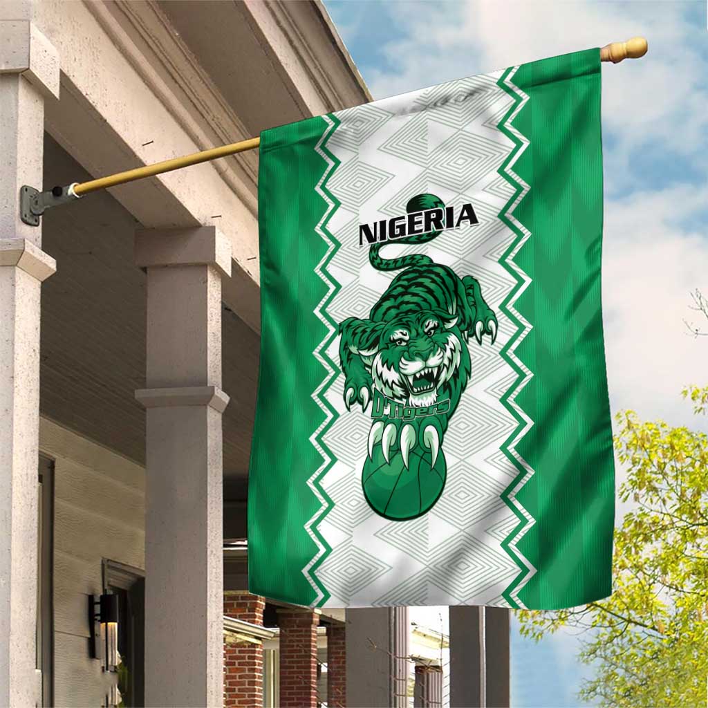 Nigeria Basketball Garden Flag Go DTigers - Wonder Print Shop