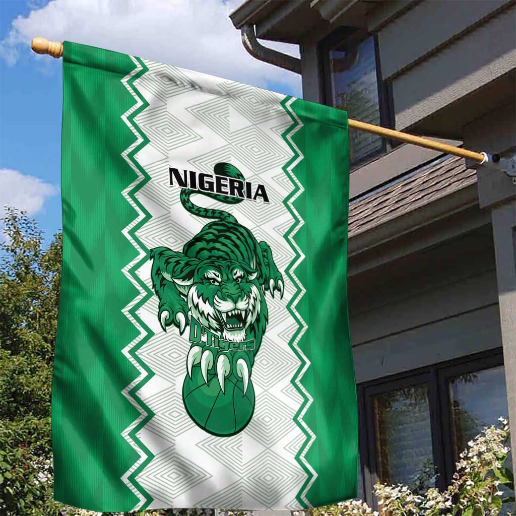 Nigeria Basketball Garden Flag Go DTigers - Wonder Print Shop