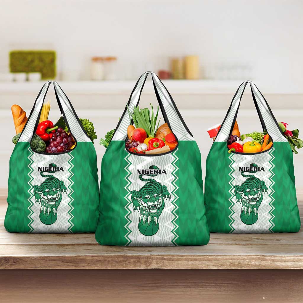 Nigeria Basketball Grocery Bag Go DTigers - Wonder Print Shop