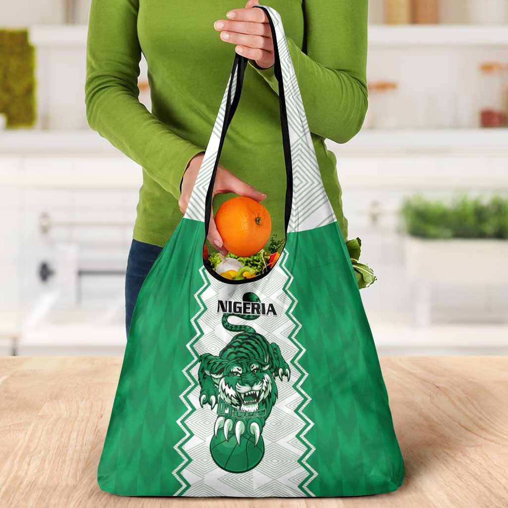 Nigeria Basketball Grocery Bag Go DTigers - Wonder Print Shop