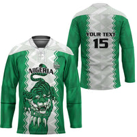 Nigeria Basketball Custom Hockey Jersey Go DTigers - Wonder Print Shop