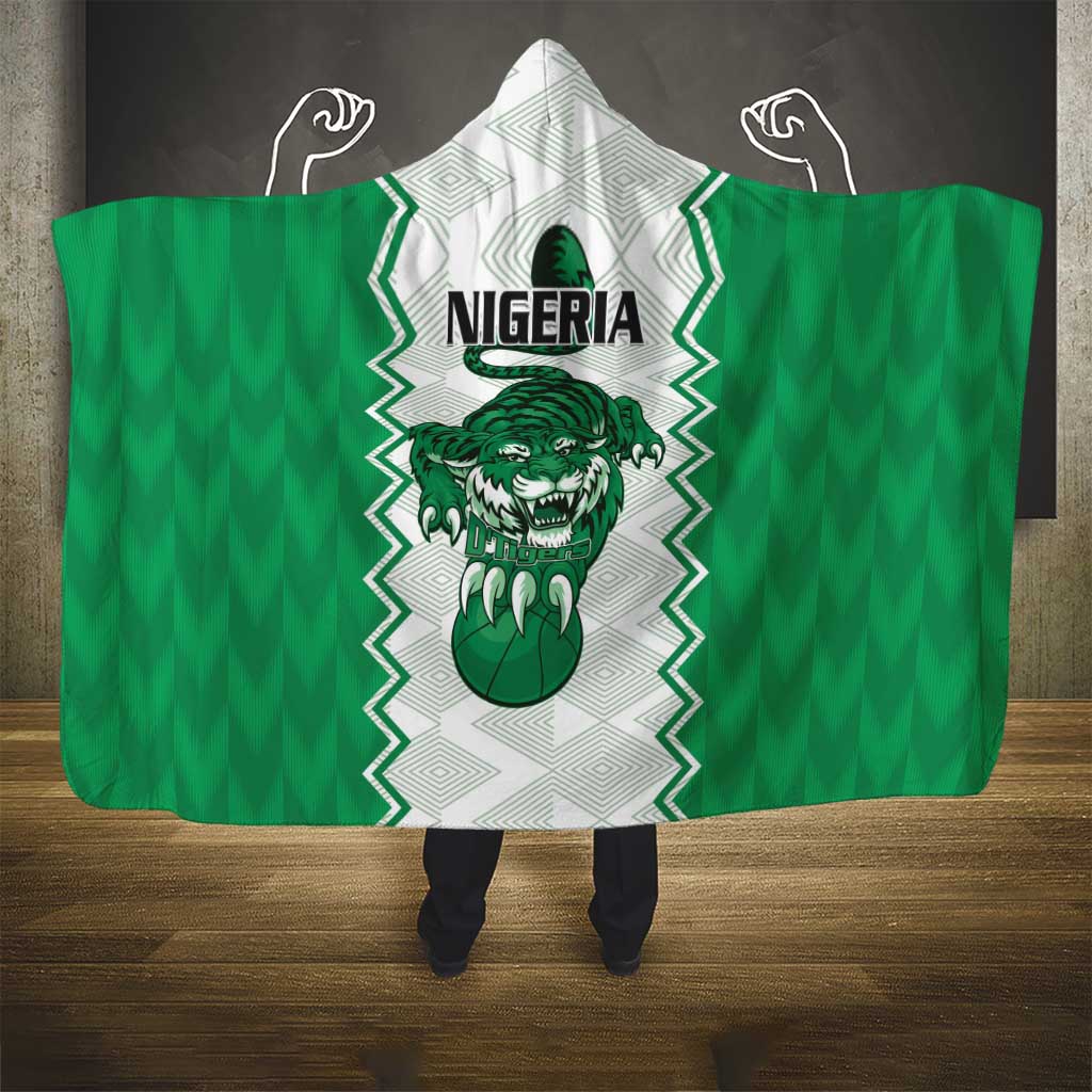 Nigeria Basketball Hooded Blanket Go DTigers - Wonder Print Shop