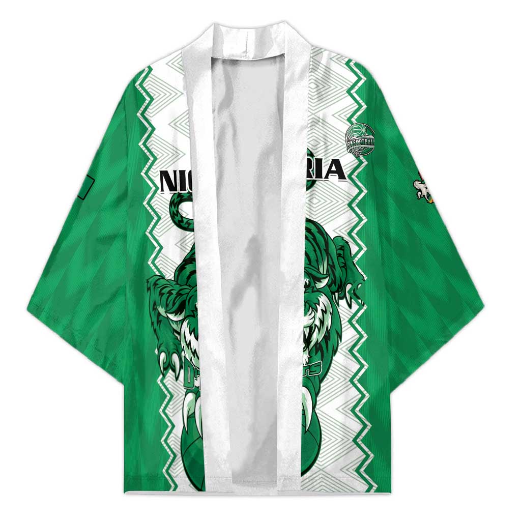 Nigeria Basketball Custom Kimono Go DTigers - Wonder Print Shop