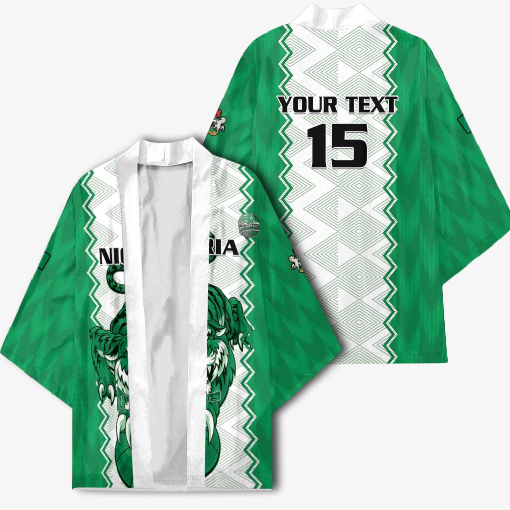 Nigeria Basketball Custom Kimono Go DTigers - Wonder Print Shop