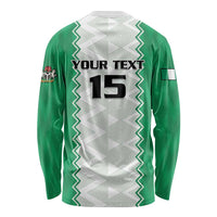 Nigeria Basketball Custom Long Sleeve Shirt Go DTigers - Wonder Print Shop