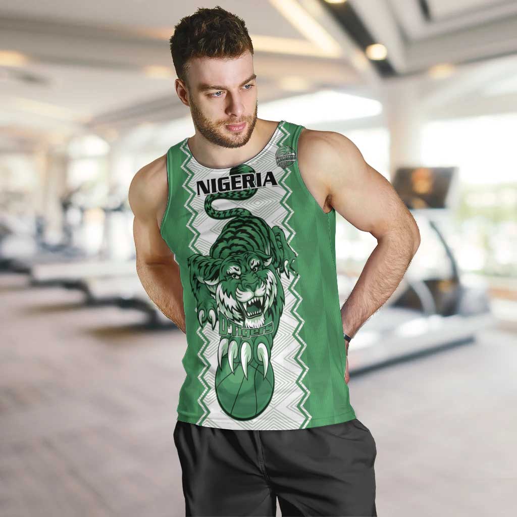 Nigeria Basketball Custom Men Tank Top Go DTigers - Wonder Print Shop