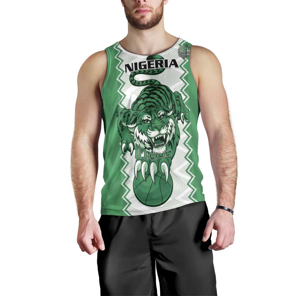 Nigeria Basketball Custom Men Tank Top Go DTigers - Wonder Print Shop