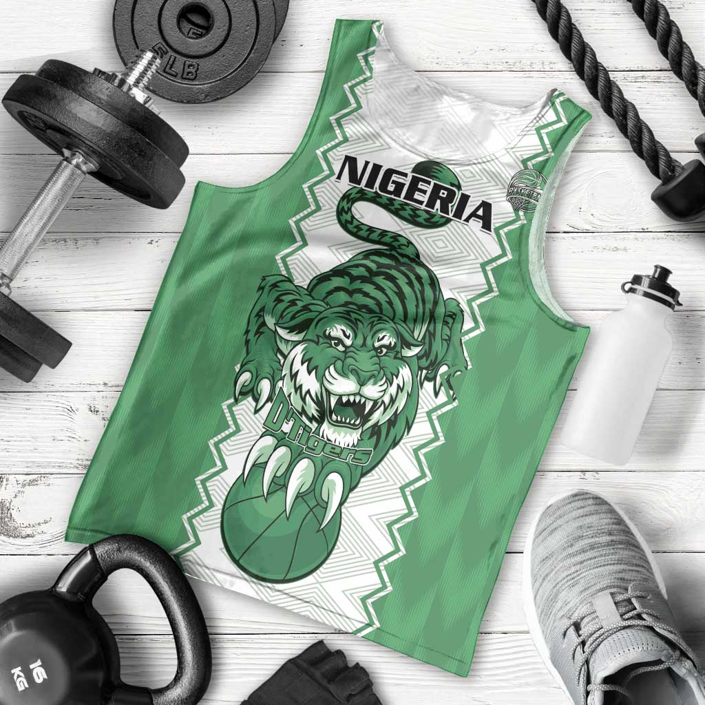 Nigeria Basketball Custom Men Tank Top Go DTigers - Wonder Print Shop