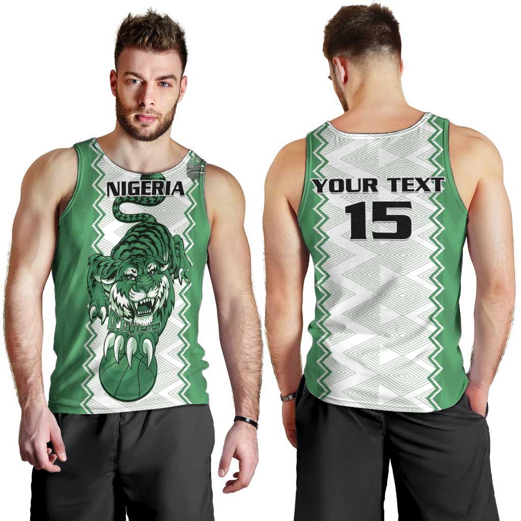 Nigeria Basketball Custom Men Tank Top Go DTigers - Wonder Print Shop