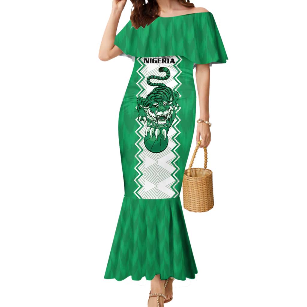 Nigeria Basketball Custom Mermaid Dress Go DTigers - Wonder Print Shop