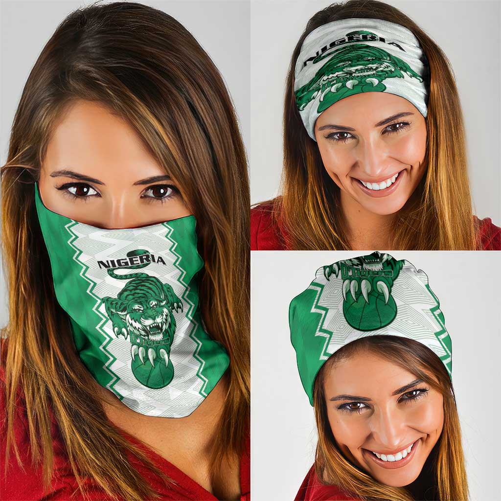 Nigeria Basketball Neck Gaiter Go DTigers - Wonder Print Shop
