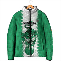 Nigeria Basketball Custom Padded Jacket Go DTigers - Wonder Print Shop