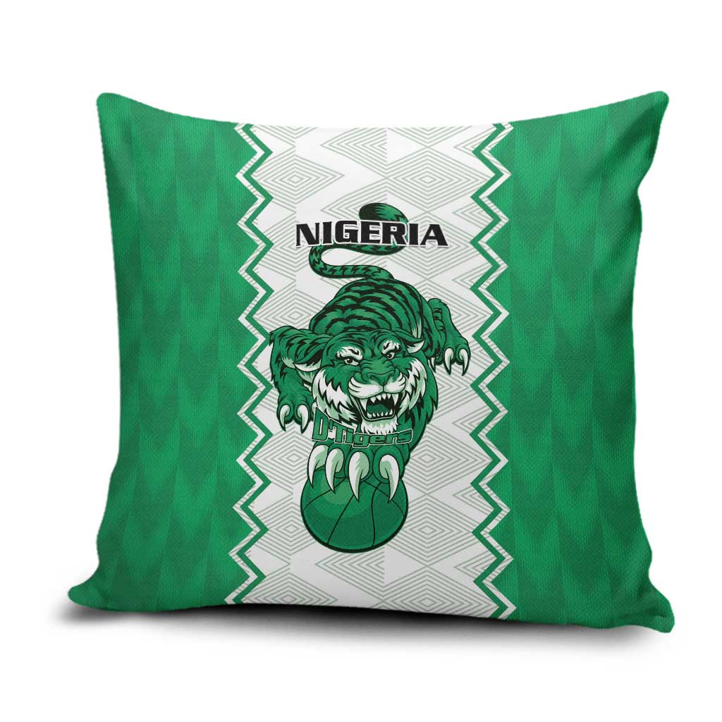 Nigeria Basketball Pillow Cover Go DTigers - Wonder Print Shop