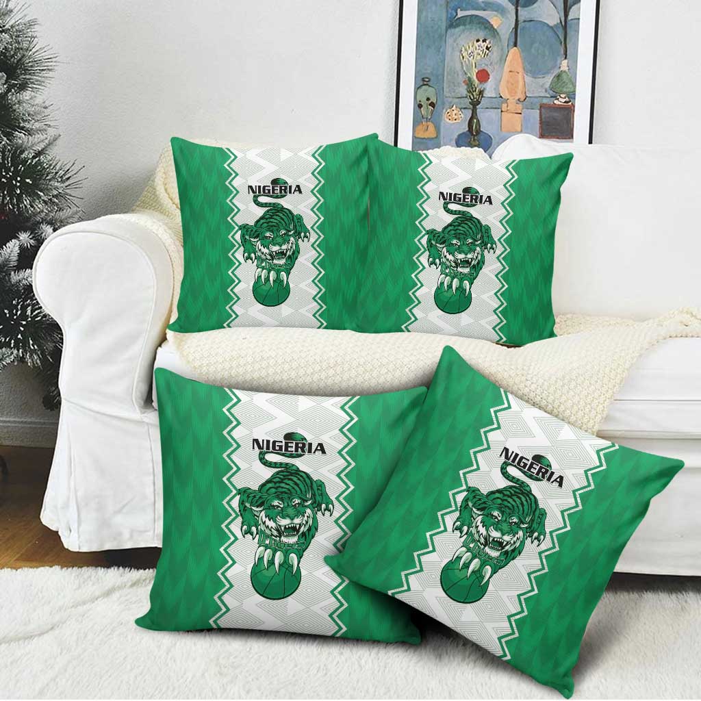 Nigeria Basketball Pillow Cover Go DTigers - Wonder Print Shop
