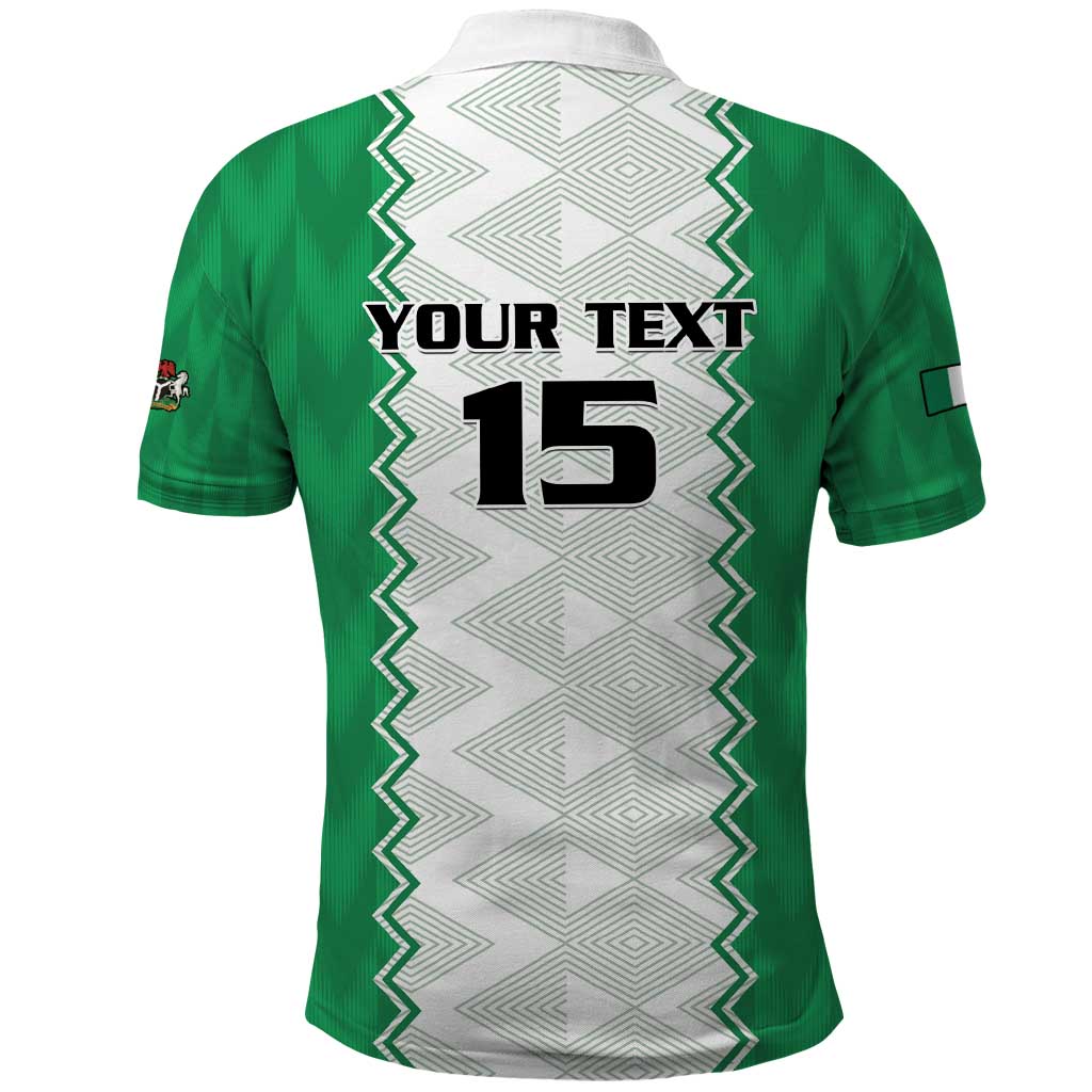 Nigeria Basketball Custom Polo Shirt Go DTigers - Wonder Print Shop