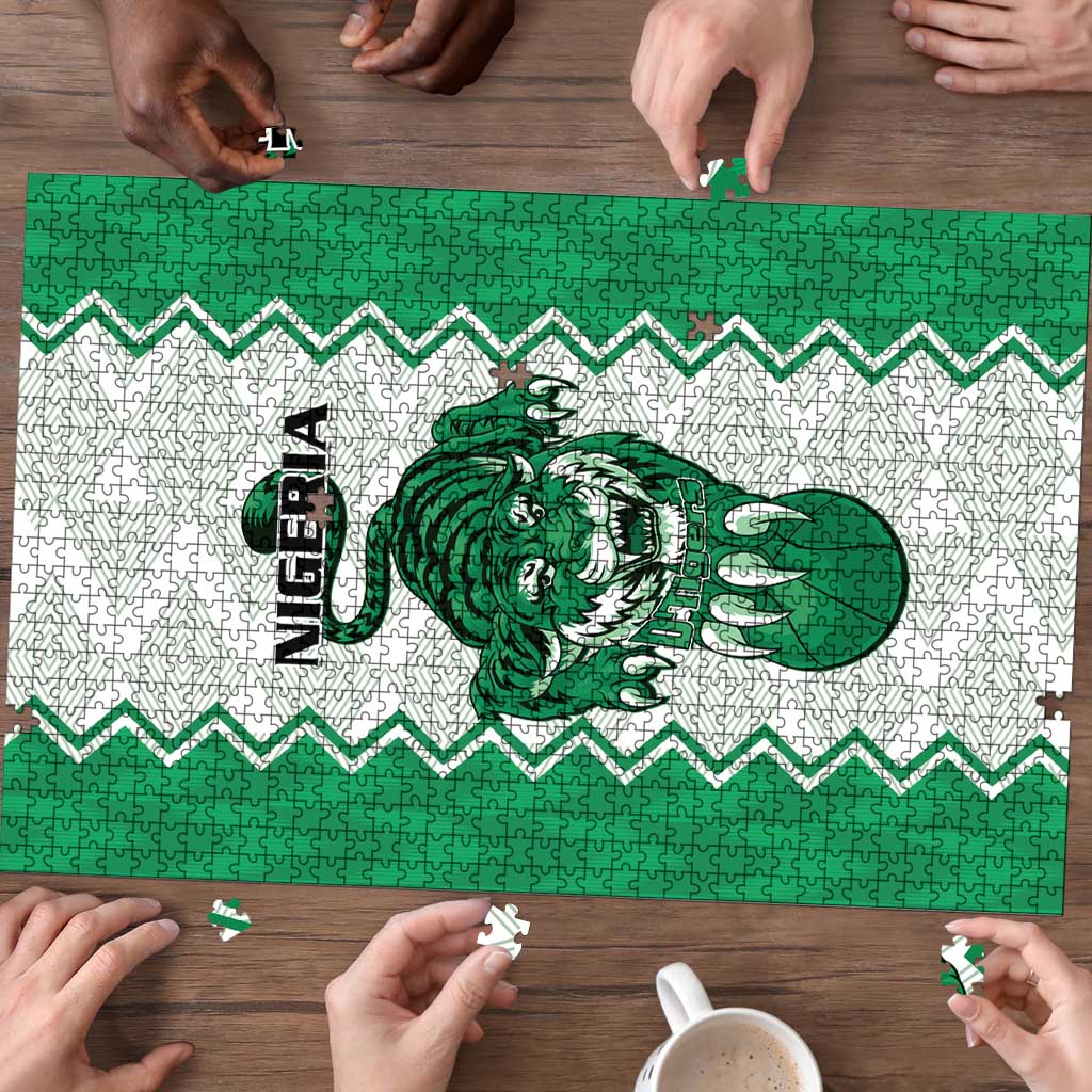 Nigeria Basketball Puzzle Go DTigers - Wonder Print Shop