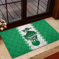 Nigeria Basketball Rubber Doormat Go DTigers - Wonder Print Shop