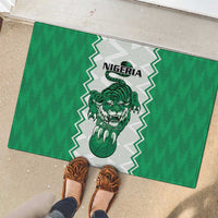 Nigeria Basketball Rubber Doormat Go DTigers - Wonder Print Shop