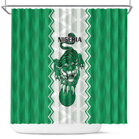 Nigeria Basketball Shower Curtain Go DTigers - Wonder Print Shop