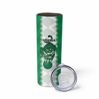 Nigeria Basketball Custom Skinny Tumbler Go DTigers - Wonder Print Shop