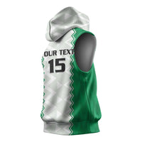 Nigeria Basketball Custom Sleeveless Hoodie Go DTigers - Wonder Print Shop