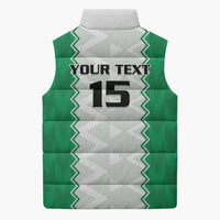 Nigeria Basketball Custom Sleeveless Puffer Jacket Go DTigers - Wonder Print Shop