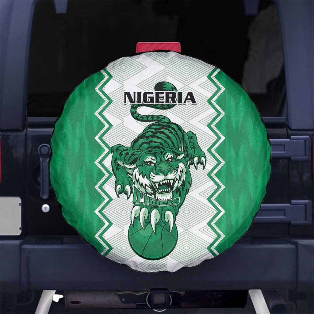 Nigeria Basketball Spare Tire Cover Go DTigers - Wonder Print Shop