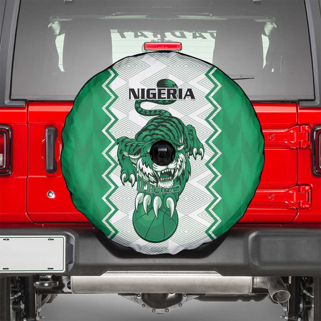 Nigeria Basketball Spare Tire Cover Go DTigers - Wonder Print Shop