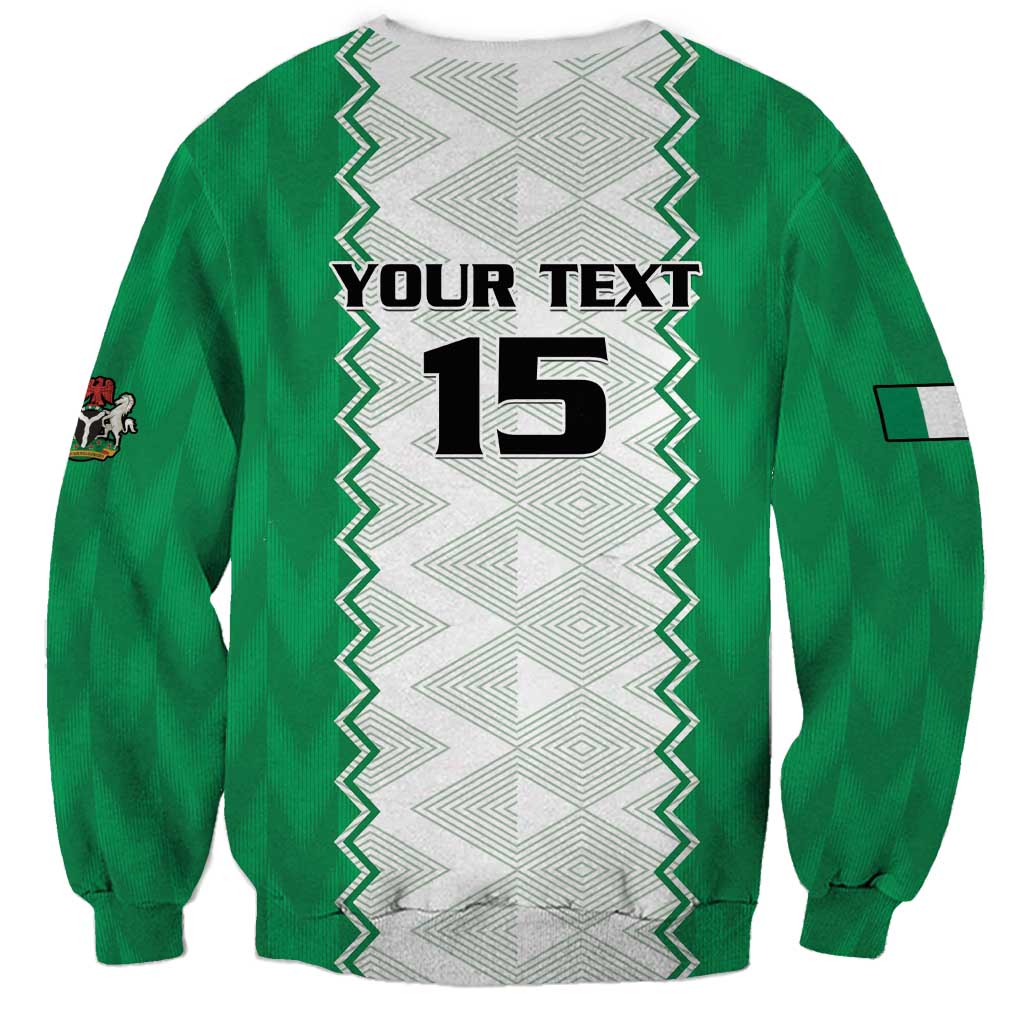 Nigeria Basketball Custom Sweatshirt Go DTigers - Wonder Print Shop