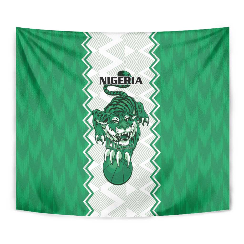 Nigeria Basketball Tapestry Go DTigers - Wonder Print Shop