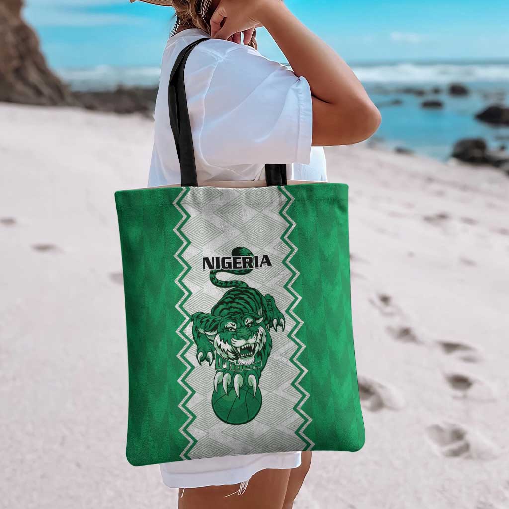 Nigeria Basketball Tote Bag Go DTigers - Wonder Print Shop